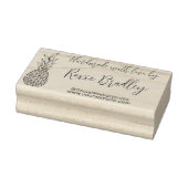 Handgemaakt met Love Small Business Custom Rubberstempel (Stempel)