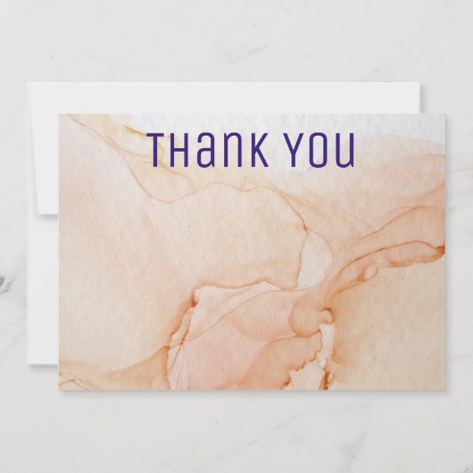 Handgemaakt met Love Soap Maker Business Lavender Bedankkaart (Achterkant)