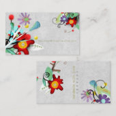 Handgemaakt met Love Visitekaartje (Voorkant / Achterkant)