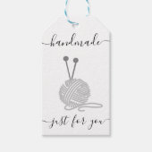 Handgemaakt speciaal voor jou - Yarn Ball Rustic K Cadeaulabel (Voorkant)