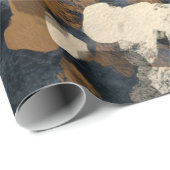 Handgemaakt surrealistisch abstract patroon. Moder Cadeaupapier (Rol Hoek)