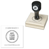 Handgemaakt Voeg uw Logo Toe Aangepast Rubberstempel (Gestempeld)