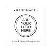 Handgemaakt Voeg uw Logo Toe Aangepast Rubberstempel (Afrduk)