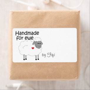 Handgemaakt voor Ewe Gift Label