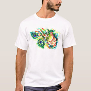 Handgemaakte Abstracte schilderijen van Lord Krish T-shirt