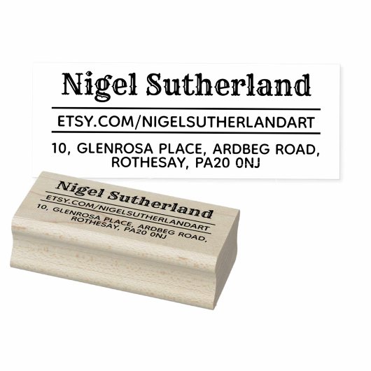 Handgemaakte ambten Rubberstempel Rubberstempel