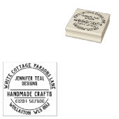 Handgemaakte ambten Rubberstempel Rubberstempel (Gestempeld)