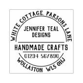 Handgemaakte ambten Rubberstempel Rubberstempel (Afrduk)