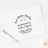  Handgemaakte Artisan Gourmet Food Label (Envelop)