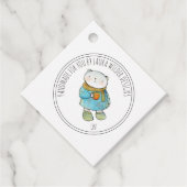 Handgemaakte Baby Kleding Maker Product Bedankjes Labels (Voorkant)