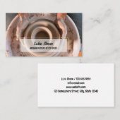 Handgemaakte batterij visitekaartje (Voorkant / Achterkant)