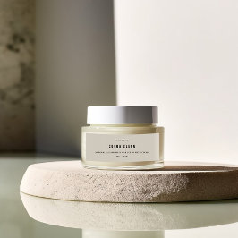 Handgemaakte Body Scrub Skinny Jar Label