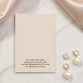 Handgemaakte Boho Chic  Oorbel Houder Visitekaartje