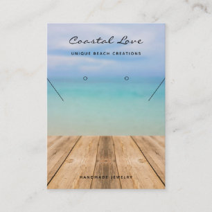 Handgemaakte Business QR Code Sieraden Display Kaa Contactkaartje