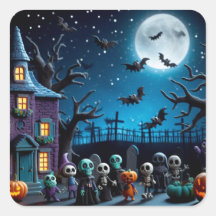 Handgemaakte Claymation Halloween Frights