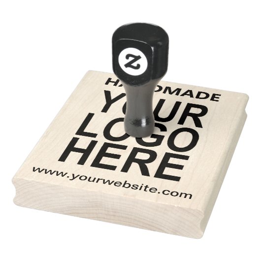 Handgemaakte Custom Business Logo Rubberstempel (Stempel)