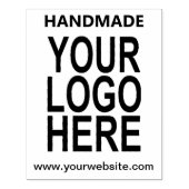 Handgemaakte Custom Business Logo Rubberstempel (Afrduk)