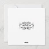 Handgemaakte eend in plas (Beatrix Potter Style) Feestdagenkaart (Achterkant)