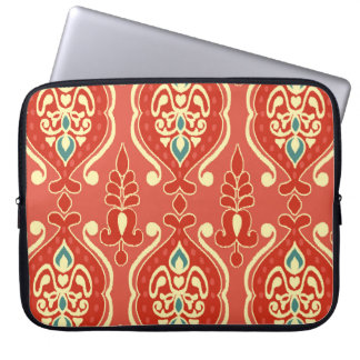 Handgemaakte Ikat: etnische Boho stof Laptop Sleeve