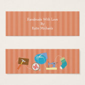 Handgemaakte Kaarten Mini Visitekaartjes (Voorkant /achterkant)