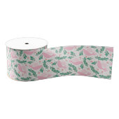 Handgemaakte kerstduif voor Peace Olive Branch Grosgrain Lint (Spoel)