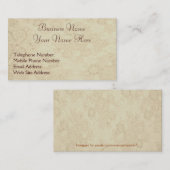 Handgemaakte Kralen Lace-effect Visitekaartjes (Voorkant / Achterkant)