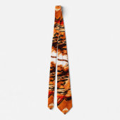 Handgemaakte kunst maakt digitaal stropdas (Achterkant)