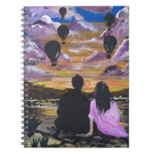 Handgemaakte Kunst – Samen Zonsondergang