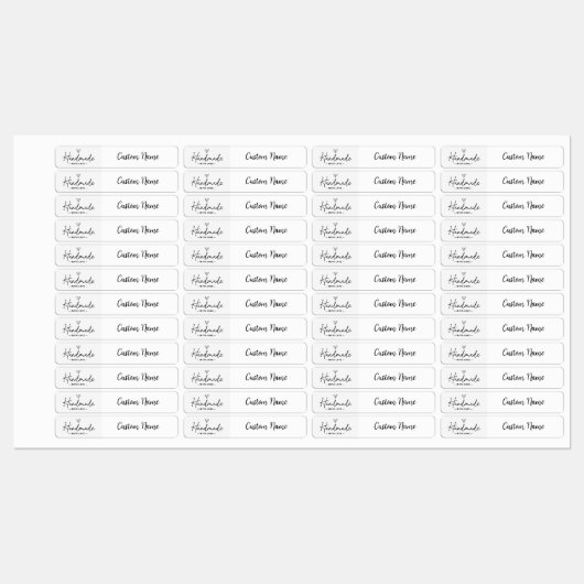 Handgemaakte Love Home Made Custom Crafts Koken Labels (Vel)