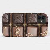 Handgemaakte luxe chocolade in een doos Case-Mate iPhone case (Achterkant (horizontaal))