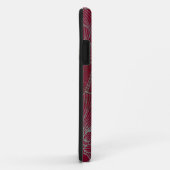 Handgemaakte oppies op Dark Red Hoesje-Mate iPhone Case-Mate iPhone Case (Achterkant/rechts)