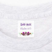 Handgemaakte producten op maat labels (Aangebracht)