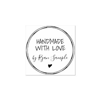 Handgemaakte rubber stempel