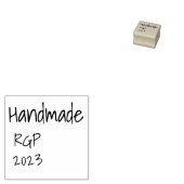 Handgemaakte rubberstempel (Gestempeld)