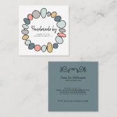 Handgemaakte sieraden armband Modern Visitekaartje (Voorkant / Achterkant)