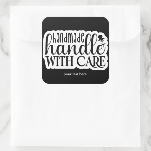 Handgemaakte sticker (Tas)