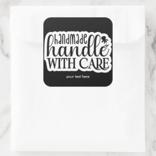 Handgemaakte sticker