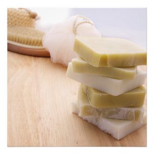 Handgemaakte zeep 2 foto afdruk