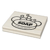 Handgemaakte zeep, Custom Business Large Rubberstempel (Stempel)