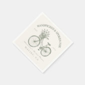 Handgeplukte Bloemen Fiets Douche Servet (Hoek)