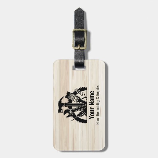 handgereedschap bagagelabel (Voorkant verticaal)