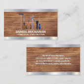 Handgereedschap | Hout en metaal Visitekaartje (Voorkant / Achterkant)