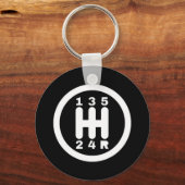 Handgeschakelde versnellingsbak sleutelhanger (Voorkant)