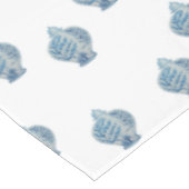 Handgeschilderd blauw en witte gember pot tafelkleed (Gekanteld)