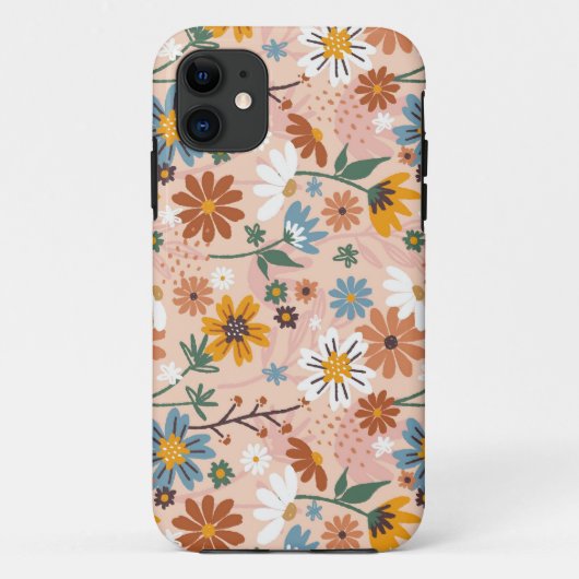 Handgeschilderd bloemmotief-23136 Case-Mate iPhone case (Achterkant)
