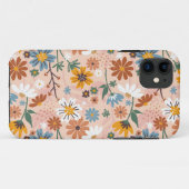 Handgeschilderd bloemmotief-23136 Case-Mate iPhone case (Achterkant (horizontaal))