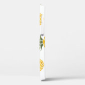Handgeschilderde ananas: Waterverf naadloos. Case-Mate iPhone Case (Achterkant / Links)