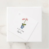 Handgeschilderde geschilde geschenken voor orchide bedankjes labels (In situ)