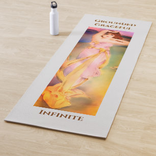 Handgeschilderde Godin Yoga Mat – Mindful Spiritue