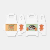 Handgeschilderde Halloween Fun Ghouls en Goblins F Bedankdoosjes (Uitgevouwen)